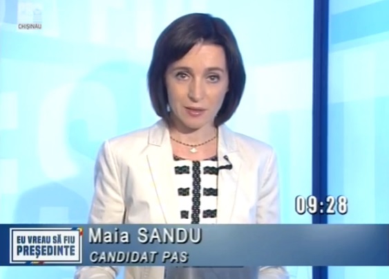 Maia Sandu catre Sergiu Sirbu: "Cum e sa cheltui 15 milioane de lei pentru a vedea chipul lui Marian Lupu in toata tara, in timp ce unii oameni nu au bani nici pentru o paine?" Sarbu: "Noi suntem transparenti!"