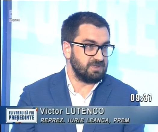 Reprezentantul PPEM, Victor Lutenco, explica de ce candidatul PPEM, Iurie Leanca, nu a ajuns la dezbaterea de la Pro TV
