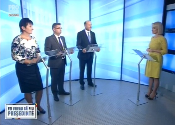 LIVE. "Eu vreau sa fiu presedinte", la PRO TV! Valeriu Ghiletchi, Ilian Casu si Ana Gutu in dezbateri electorale