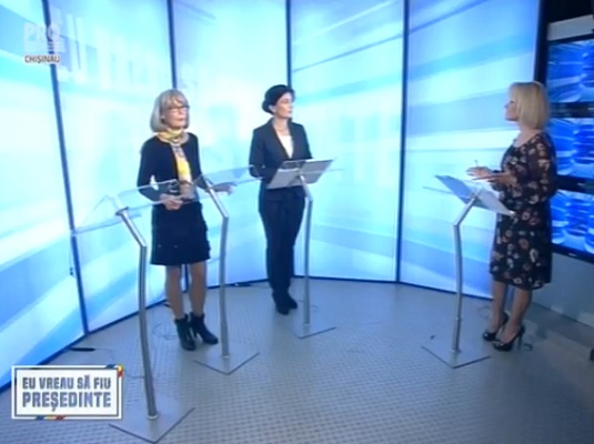 URMARESTE LIVE. Silvia Radu si Maia Laguta in dezbateri la PRO TV, "Eu vreau sa fiu presedinte"