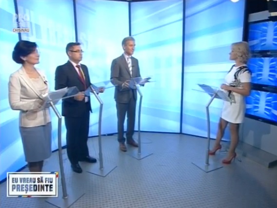 URMARESTE LIVE. Silvia Radu, Iurie Leanca si Ilian Casu, in dezbateri la PRO TV, "Eu vreau sa fiu presedinte"