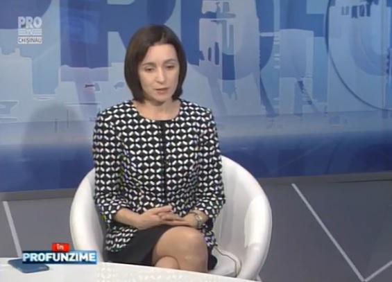 Maia Sandu, despre mesajul lui Plahotniuc de pe facebook: "Nu ma intereseaza votul lui Plahotniuc". 