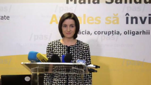 LIVE VIDEO. Maia Sandu sustine o conferinta de presa