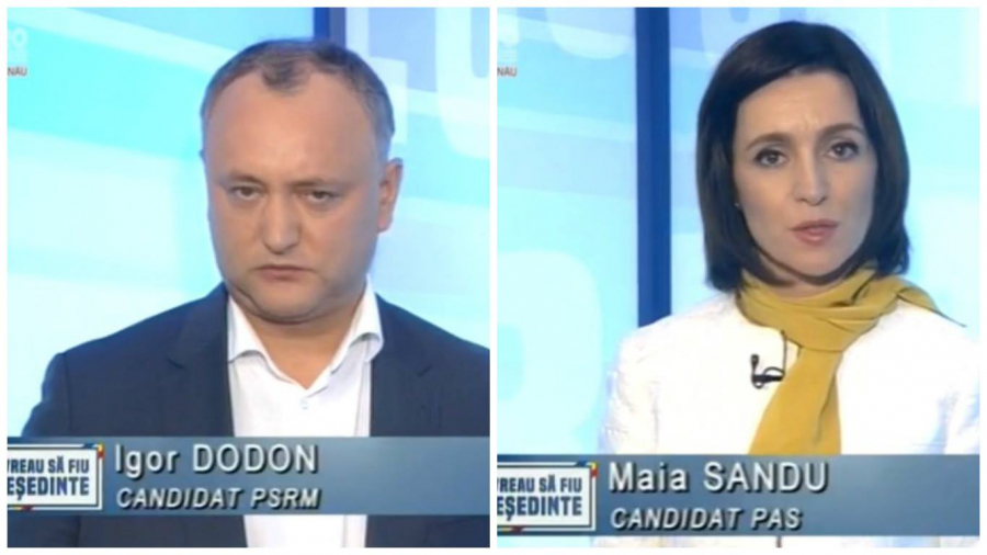Maia Sandu: Nu am vazut un om atat de MINCINOS pana acum! Igor Dodon: Poate faceti parte din comunitatea LGBT...