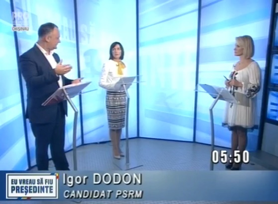 Dodon: "Ma angajez sa modificam legea pentru ca procurorul sa fie numit de presedinte". Sandu: "Macar atat!"