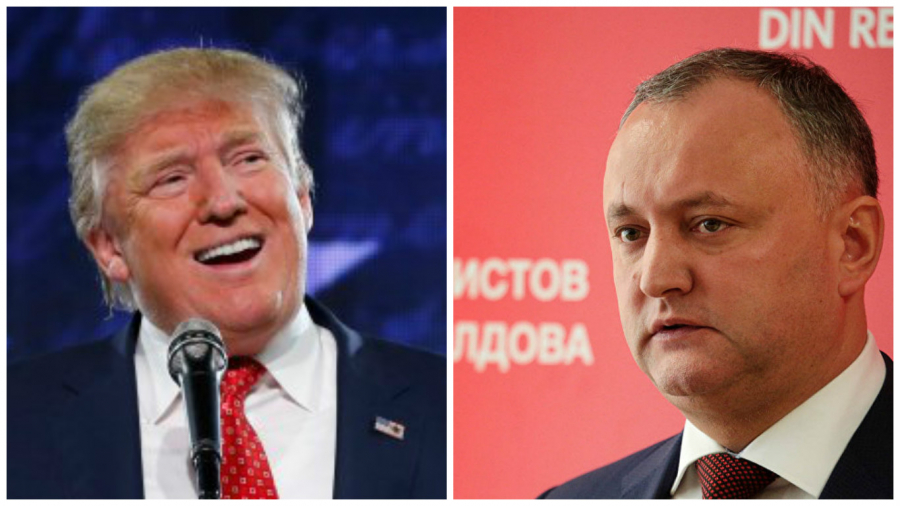 Igor Dodon: "America se imbraca in rosu." Socialistul il felicita pe Donald Trump: "americanii au ales un presedinte puternic care pledeaza pentru relatii de prietenie cu Rusia"