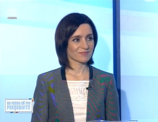 Igor Dodon: "Miliardul il vor intoarce hotii alaturi de Maia Sandu", Maia Sandu: "Furtul miliardului a fost facut de oamenii din echipa domnului Dodon "