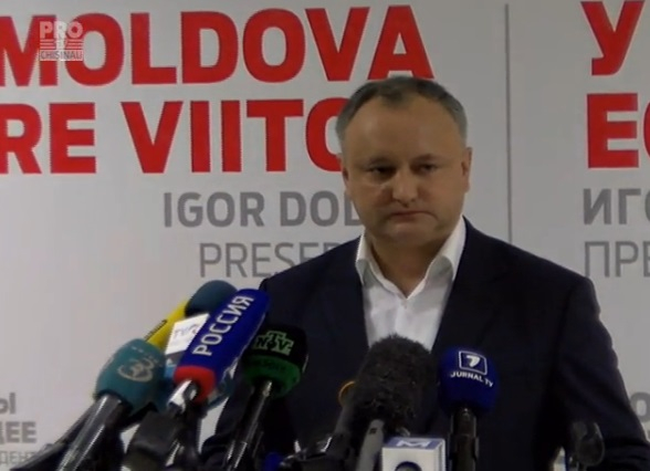 Mesajul lui Igor Dodon pentru diaspora: "Eu va stimez, chiar daca ati votat impotriva mea"