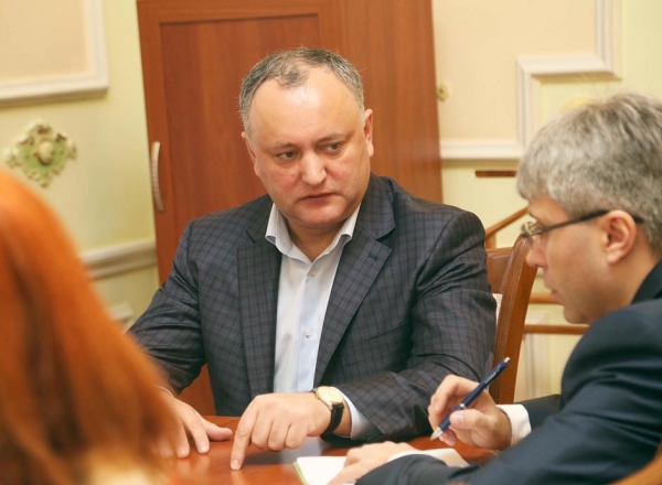 Maine, seful statului, Igor Dodon se va intalni cu Vadim Krasnoseliskii, "conducatorul" Transnistriei