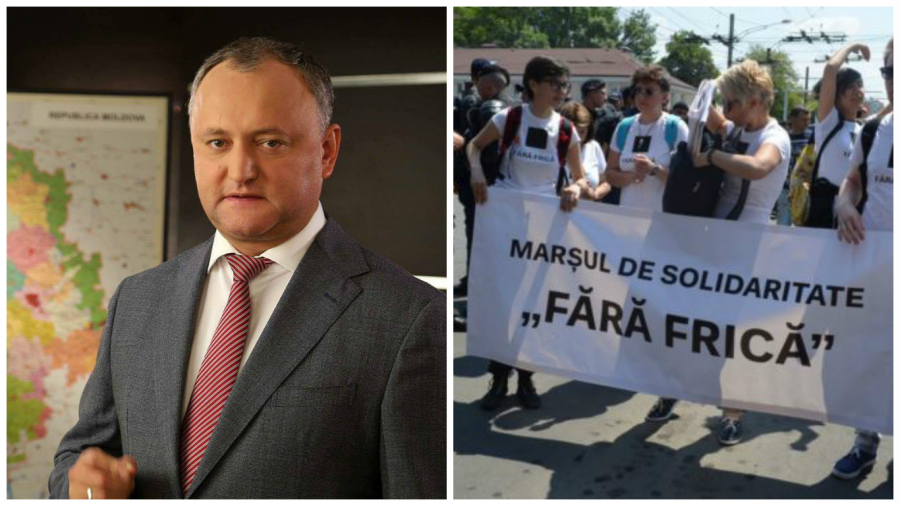 Presedintele Dodon, invitat la marsul LGBT. Raspunsul presedintiei - FOTO