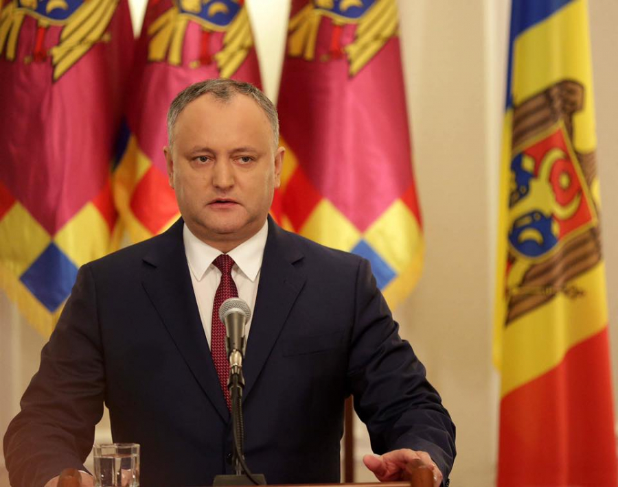 "Vreau sa va aduc la cunostinta o veste buna pentru sute de mii de moldoveni care muncesc sau vor sa munceasca in Rusia". Anuntul facut de Dodon