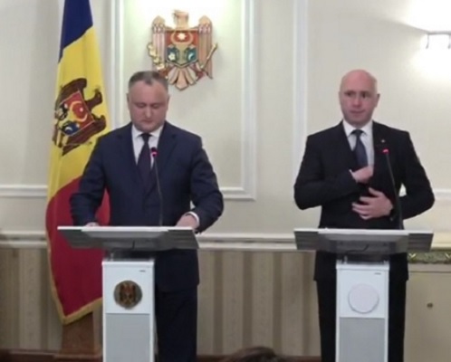 Filip ii raspunde lui Dodon privind intentia acestuia de a semna Memorandumul de colaborare dintre RM si Comisia Economica Eurasiatica. Reactia lui Dodon: "Memorandumul va fi semnat. Si punctum" / DOC