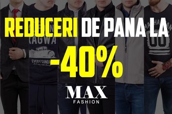 Reduceri de pana la 40% la Max Fashion! Profita de preturile mici si surprinde-ti iubitul cu haine stilate - FOTO
