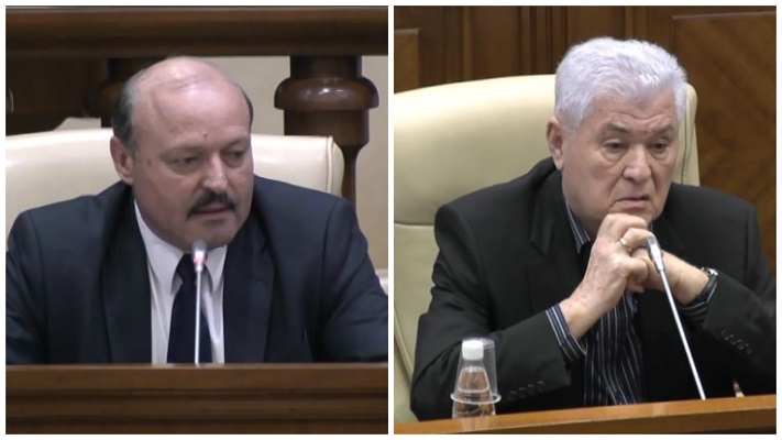 Replici taioase la Parlament. Voronin: "Ghiletchi a comis un act de tradare foarte mare si eu am sa-l numesc, de azi, Iuda". Ghiletchi: "Dumnezeu sa va binecuvanteze, domnule Voronin" - VIDEO