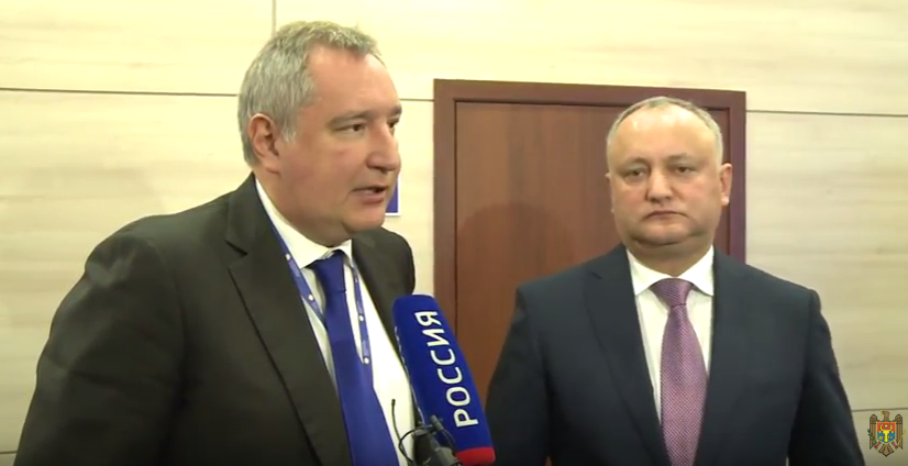 Vicepremierul Rusiei, Dmitri Rogozin il lauda pe Igor Dodon: "El a facut multe lucruri pentru relatiile moldo-ruse. Actiunile din ultima luna sunt impotriva presedintelui RM" - VIDEO