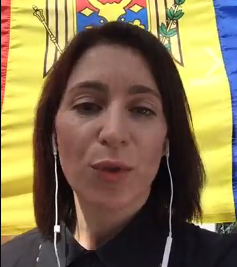 Maia Sandu, la protestul de astazi: "Plahotniuc, Candu, Leanca, Dodon vin sa ne schimbe sistemul electoral ca sa poata sa ramana la putere. Am venit in numar mare" - VIDEO