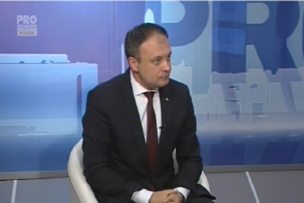 Presedintele Parlamentului, Andrian Candu, este invitatul Lorenei Bogza, vineri, la emisiunea InPROfunzime