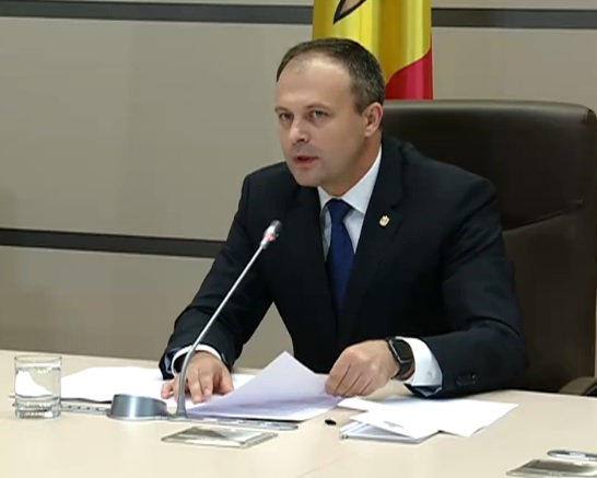 URMARESTE LIVE. Presedintele Parlamentului Andrian Candu sustine o conferinta de presa