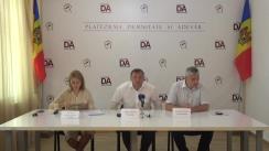 URMARESTE LIVE. Conferinta de presa organizata de Partidul Platforma Demnitate si Adevar