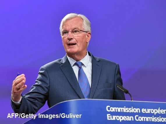 Negociatorul UE pentru Brexit spune ca Marea Britanie trebuie sa fie educata cu privire la consecintele iesirii din UE. Londra acuza Bruxellesul de "santaj" - FOTO