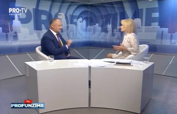 Presedintele Dodon nu stie de ce fotoreporterul Constantin Grigorita nu este lasat sa participe la conferintele sale: "Serviciul de paza trebuie sa stie ce suspiciuni are fata de acest personaj"