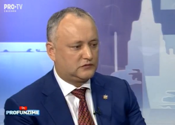 Dodon, despre privatizarea hotelului Codru: "Guvernul nu poate prezenta informatii, sunt secrete. Pentru mine este principial acest lucru si o sa-l aflam"