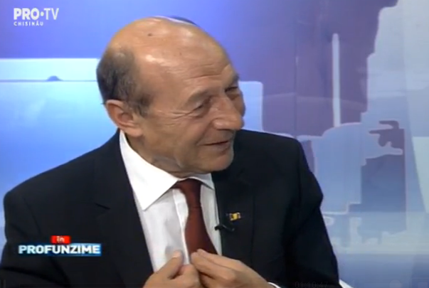 Traian Basescu: "Tineti cont de generatia tanara care 80 la suta este unionista"