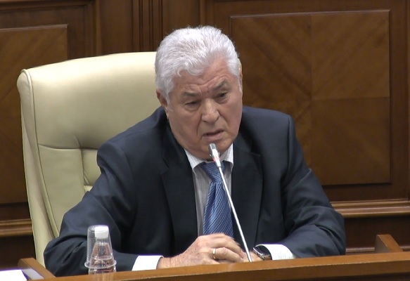 Voronin catre Candu: "Am auzit ca o sa ne fiti coleg, o sa conduceti PD-ul". Candu: "Am tremurat, am crezut ca ma invitati sa conduc PCRM"