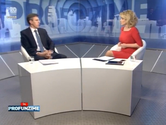 Dorin Chirtoaca este invitatul Lorenei Bogza, astazi, la emisiunea InPROfunzime