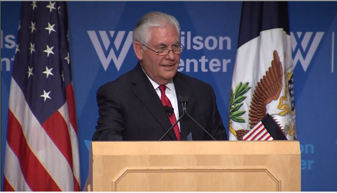 Rex Tillerson: Natiunile libere trebuie sa apere societatea civila. Daca e contestat, statul de drept exista doar de forma - VIDEO