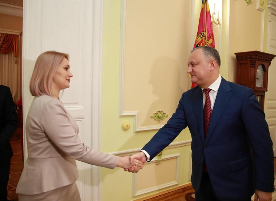 Dodon a semnat decretul privind numirea Rodicai Antoci in functia de presedinte al ANI \\ DOC