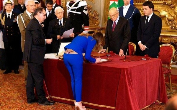 Ministrul italian care a devenit viral pe internet cu o poza trucata. Cine este de fapt Maria Elena Boschi