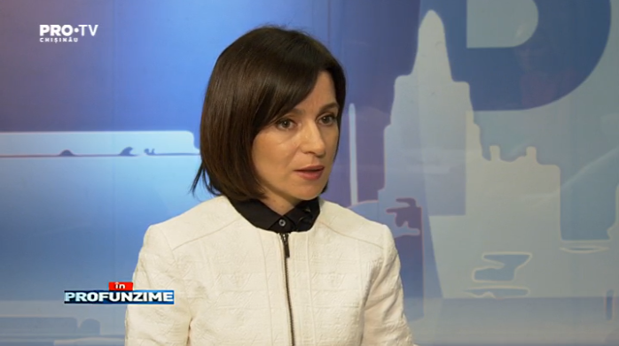 Maia Sandu: "Vom veni cu o echipa puternica. Oamenii vor face evaluarea integritatii si cine va avea mai multe puncte acela va castiga"