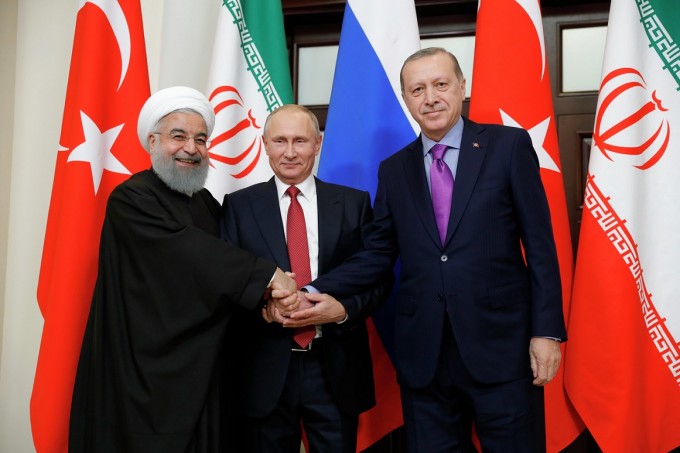 Intalnire Putin - Erdogan - Rouhani, in Turcia. Ce vor discuta