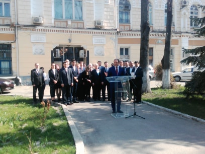 URMARESTE LIVE. Conferinta de presa sustinuta de candidatul PSRM la functia de primar general al Chisinaului, Ion Ceban, cu tema " Administrarea eficienta a municipiului Chisinau"