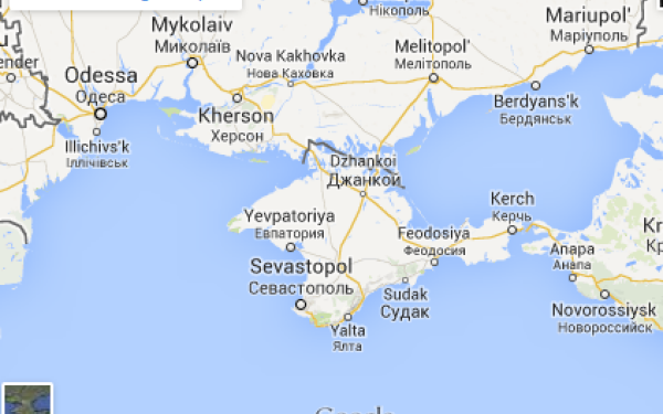 FOTO. Ce se intampla daca accesezi Google Maps din Rusia, pentru a explora peninsula Crimeea