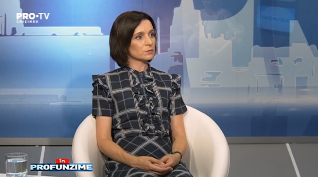 Maia Sandu: "Dupa protestul de ieri, mai multa lume a ajuns acasa si au gasit in genti cutite. Aceasta guvernare este pornita pe violenta. Oameni imbracati in civil care sunt oamenii lui Tutu"