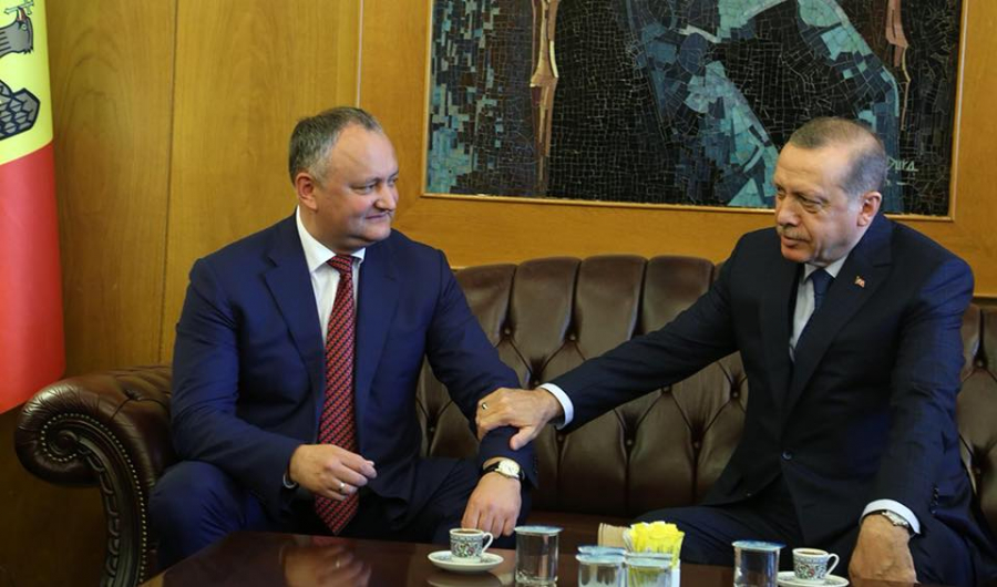 Dupa ce Recep Erdogan a castigat din primul tur alegerile prezidentiale din Turcia, Igor Dodon l-a invitat in Republica Moldova: "Este o dovada a increderii"