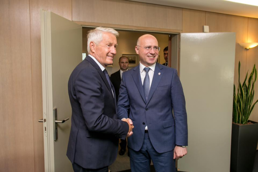 Dupa Sandu si Nastase si premierul Pavel Filip s-a intalnit cu Secretarul General al Consiliului Europei. Despre ce au discutat cei doi
