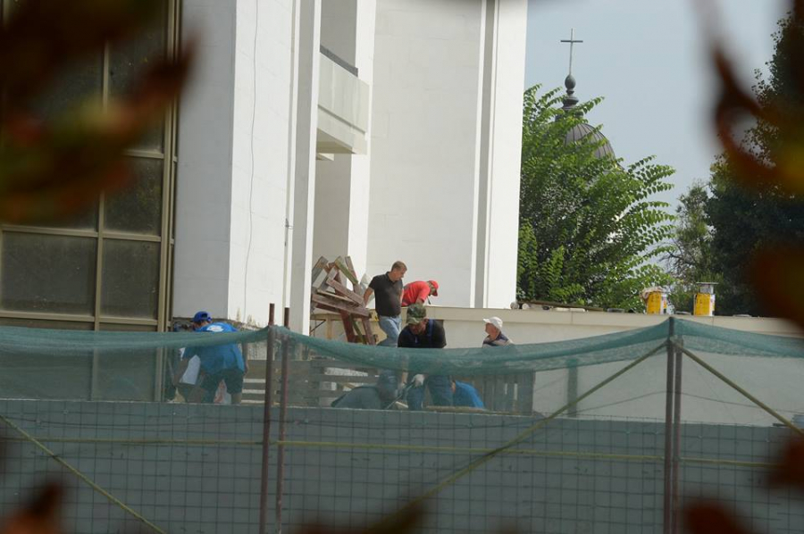 Reparatia presedintiei este in toi - GALERIE FOTO