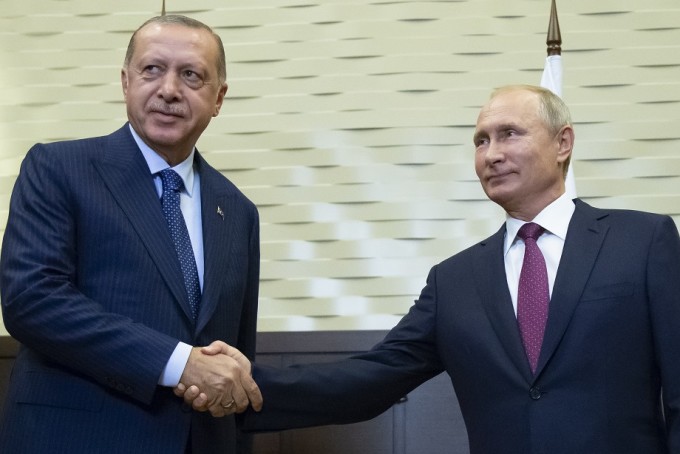 Putin si Erdogan au convenit formarea unei zone demilitarizate in regiunea Idlib - FOTO