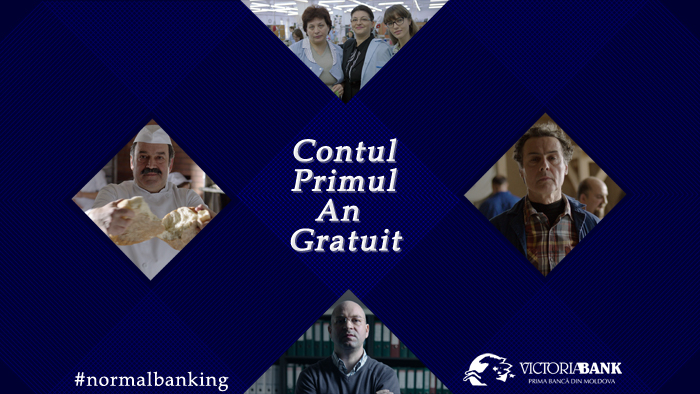 Fa primul pas in afacerea ta cu pachetul - Contul Primul An Gratuit de la Victoriabank