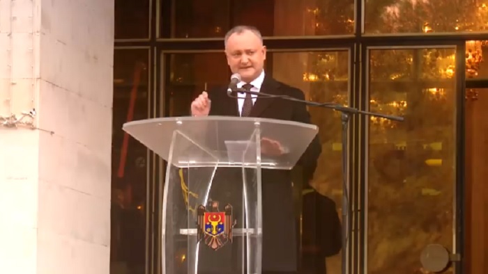 La bilant, pe facebook. Igor Dodon, la doi ani de cand a fost ales presedinte: "Am restabilit prietenia cu Rusia, fara a pierde bunele relatii cu tarile occidentale..." - VIDEO