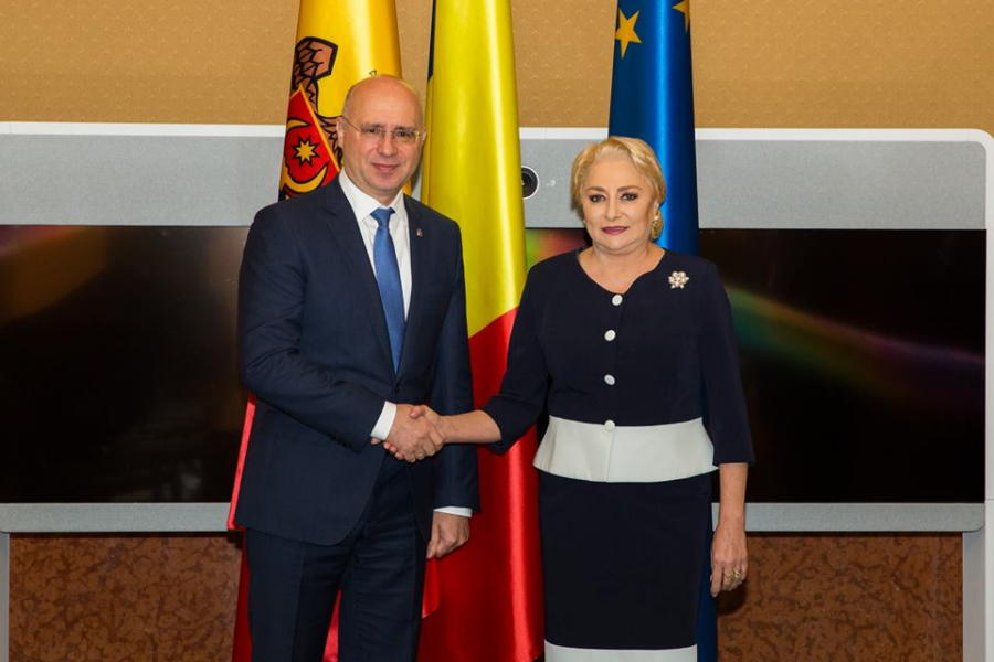 URMARESTE LIVE. Pavel Filip s-a intalnit cu prim-ministrul Romaniei, Viorica Dancila - GALERIE FOTO