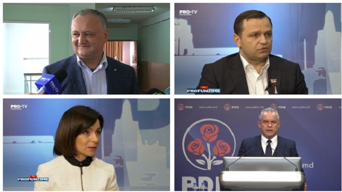 Dodon, Nastase, Sandu, Plahotniuc si Sor - in topul politicienilor care se bucura de cea mai mare incredere din partea cetatenilor. Sondaj BOP - FOTO