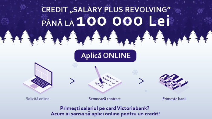 Aplica pentru credit ONLINE si primesti pana la 100.000 lei