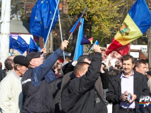 Ion Sturza lauda manifestatia din PMAN: Sper ca a vazut si "clovnul" Rogozin