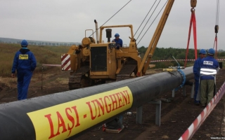 Romania va oferi Moldovei 5,29 mln euro pentru constructia gazoductului Iasi-Ungheni