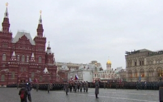 Parada impresionanta la Moscova. Cum au marcat rusii 96 de ani de la Revolutia din octombrie