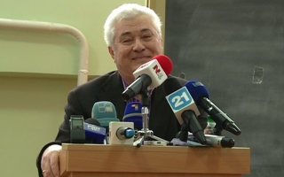 VIDEO. Voronin le explica studentilor care este diferenta dintre Malina Mare si Malina Mica